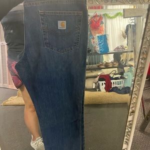 Carhartt relaxed fit holter jean size 36x30
